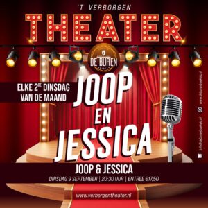 9 September | 20:30 uur | Joop & Jessica | Entree €17,50