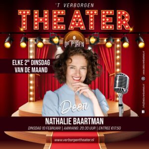 10 februari 2026 | 20:30 uur | nathalie baartman - deer | Entree €17,50