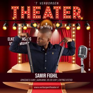  9 juni 2026 | 20:30 uur | samir fighil - turbulentie | Entree €17,50