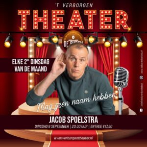 9 September | 20:30 uur | Jacob Soelstra | Entree €17,50
